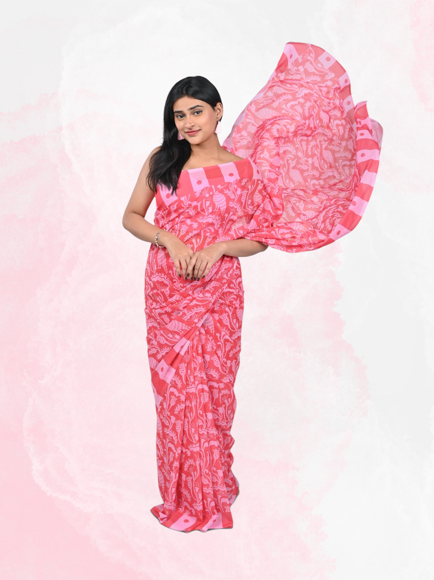 Feza | Georgette Saree