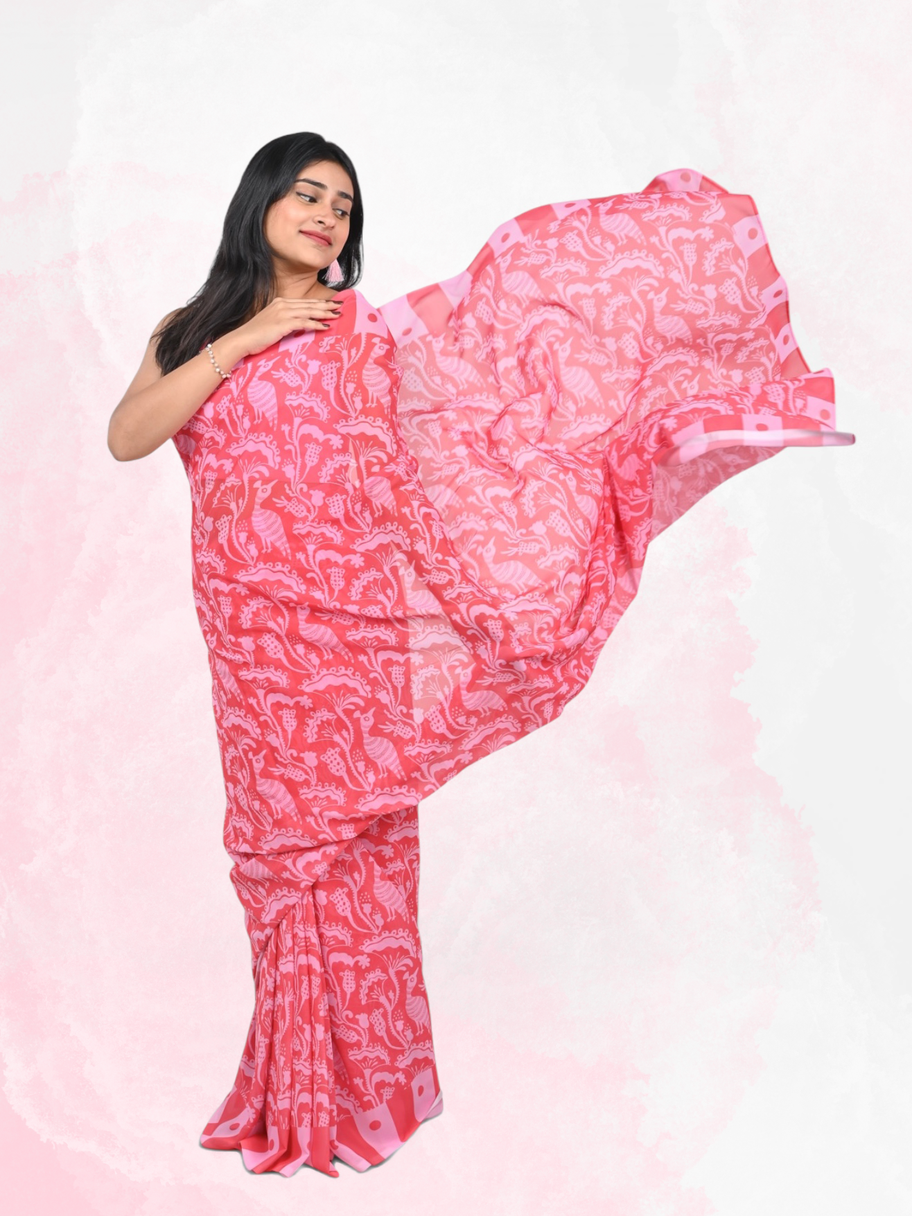 Feza | Georgette Saree